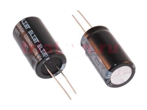 Конденсатор (К50-35) ECR 47мкф 450в 105С (16х30) ELZET
