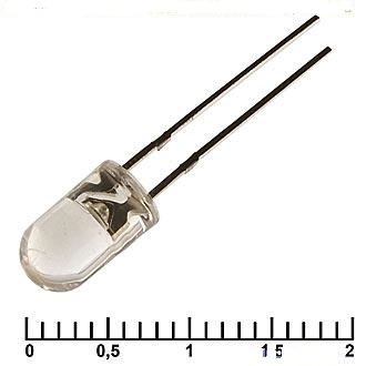 Светодиод АЛ307 (FYL5013WWC) белый