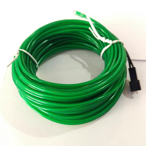 Холодный неон гибкий EL WIRE 2.3 мм зеленый (Green)