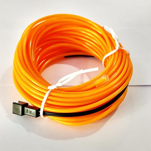 Холодный неон гибкий EL WIRE 2.3 мм оранжевый (Orange,Avarra)