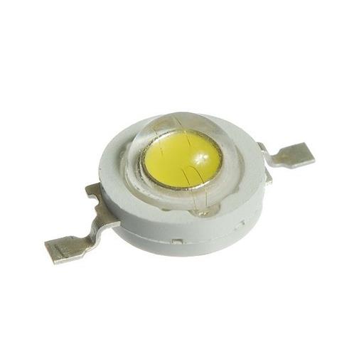 Светодиод  1W CW &nbsp;300mA 3.2-3.4V &nbsp;130Lm Epistar 33mil (Холодный белый)