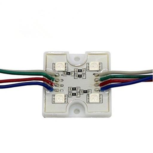 Модуль 5050 - 4 светод. RGB квадратный IP-65