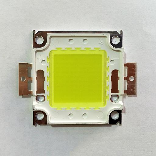 Светодиод 70W CW 2000mA &nbsp;120C &nbsp;30-36V Epistar 30mil&nbsp;(Холодный белый)