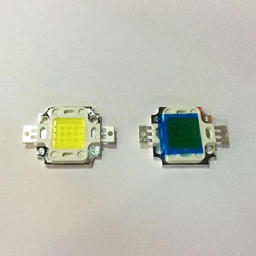Светодиод 10W CW 1000mA 9-11V Bridgelux 45mil high lumen (Холодный белый)