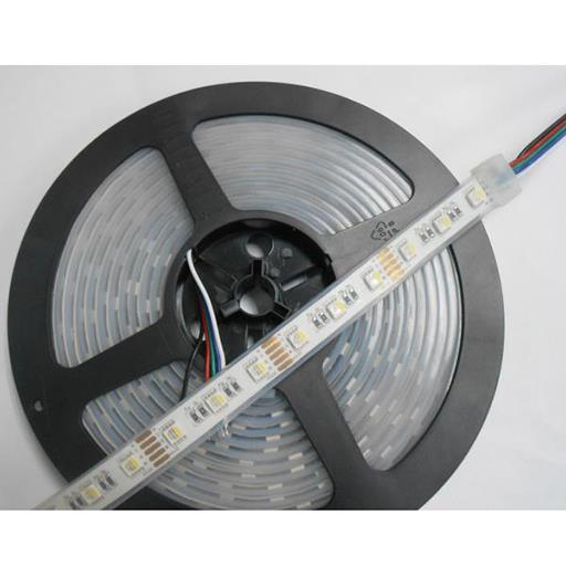 Светодиодная лента 12V 5050 RGBW 60 светод./м 19.2W IP-67 (RGB+Холодный белый в одном чипе, 4.8W на