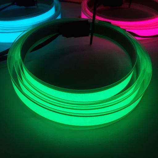 El Лента Неоновая Green (зеленый)  (1000 х 10)мм