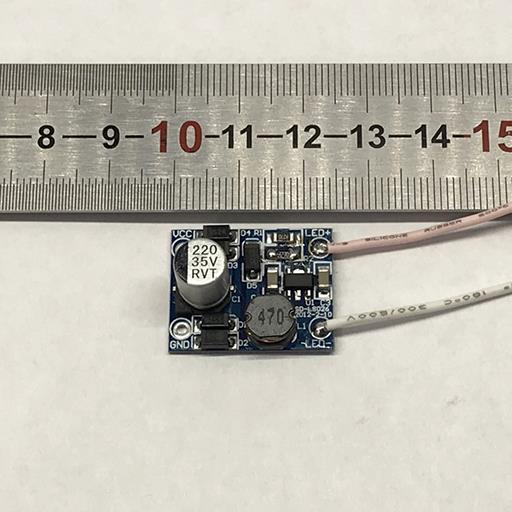 Драйвер для светодиодов DC12V   600-700 mA   3W IP-20 без корпуса