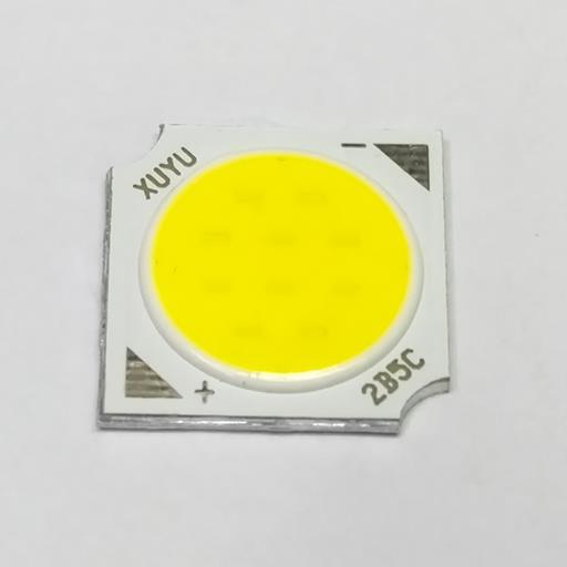 Светодиод  5W NW COB 300mA 15-17V 14*14мм Sanan 15*30mil double chips (Нейтральный белый)