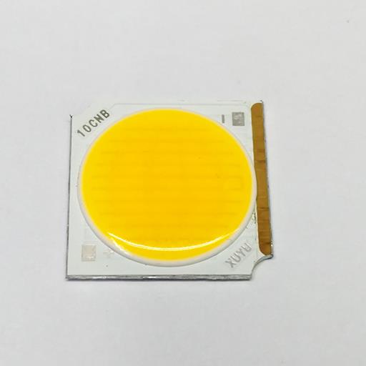 Светодиод 20W WW COB 600mA 29-32V 19*19мм Sanan 15*30mil double chips (Теплый белый)