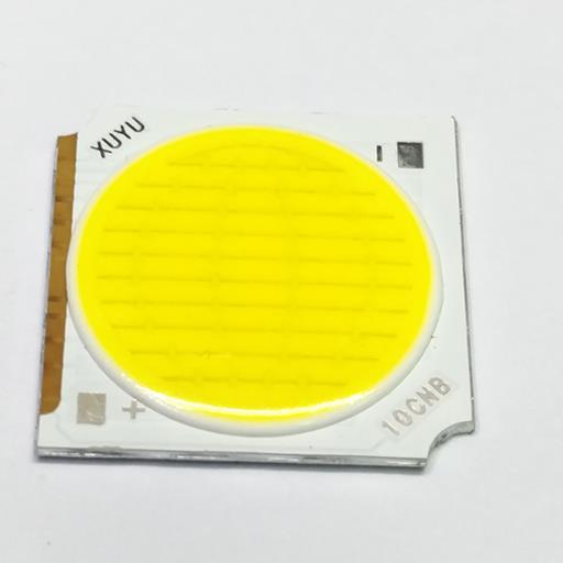 Светодиод 20W NW COB 600mA 29-32V 19*19мм Sanan 15*30mil double chips (Нейтральный белый)