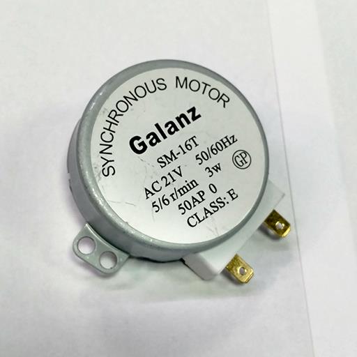 Мотор тарелки СВЧ печи (21v)  SM-16T 5/6 r/min  3W