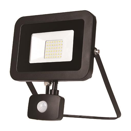 Прожектор  50W СW IP-65 (Холодный белый) с датчиком движения Эра  Эко