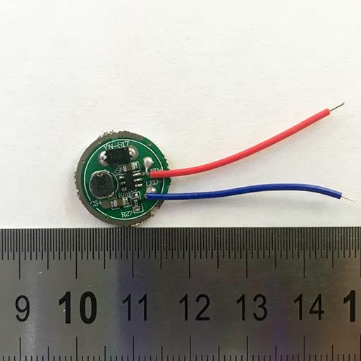 Драйвер для фонарика  700mA 3W 16мм IP-20 без корпуса