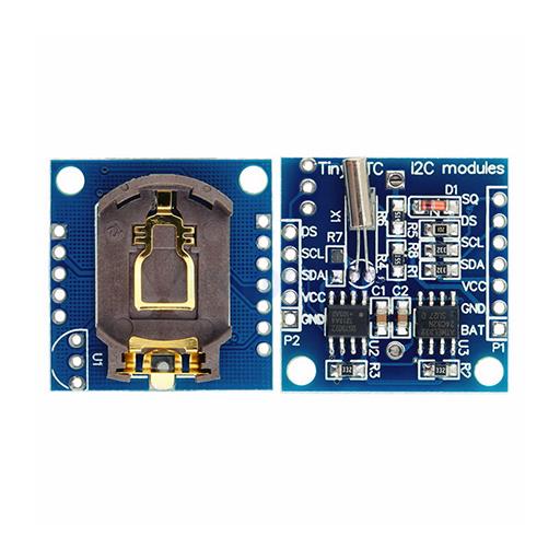 Модуль часов реального времени RTC на DS1307 для Arduino (С батарейкой)