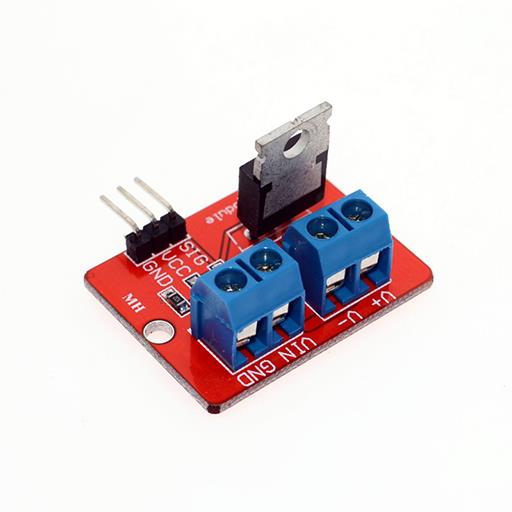 Модуль MOSFET на 0-24V DC (IRF520N)