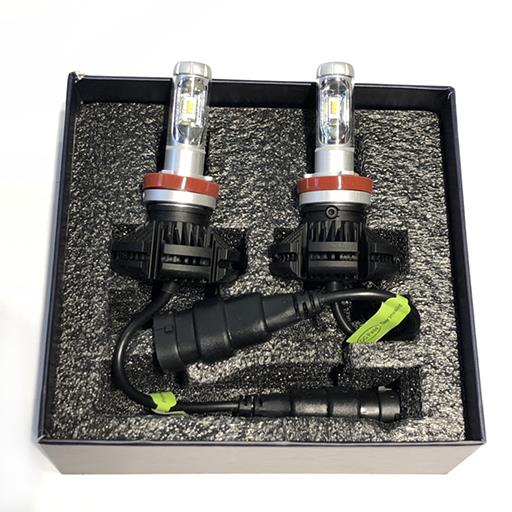 Автолампа H8 9-36V L-25W H-25W 6000lm ZESchip  ip67 Комплект