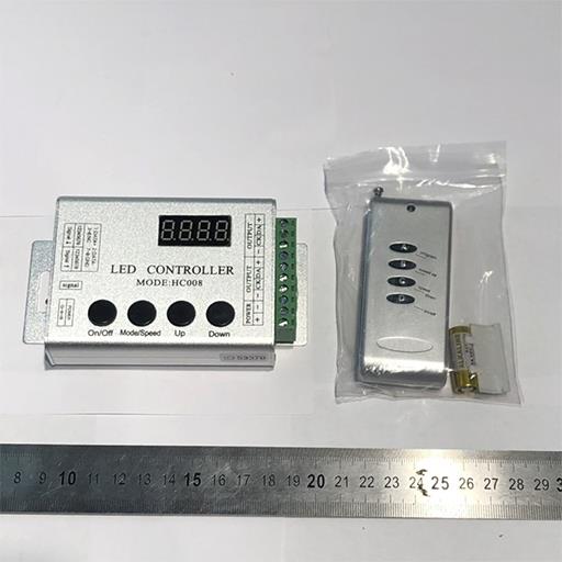 SPI RGB Контроллер пиксельный HC008 с пультом ДУ RF
