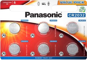 PANASONIC Lithium CR2032 6BP