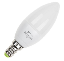 JAZZWAY  PLED-SP C37 7W 230V E14 5000 K свеча