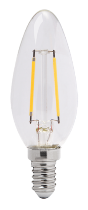 JAZZWAY  PLED OMNI C37 4W 230V E14 2700 K свеча