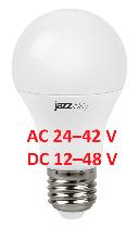 JAZZWAY  PLED A60 МО 10W DC 12-48V/AC 24V E27 4000 K груша