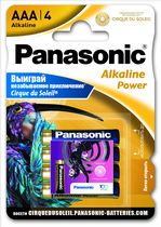 PANASONIC Alkaline LR03 4BP (НАКЛЕЙКА внутри)
