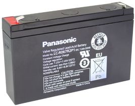 PANASONIC LC-R067R2P1 6V 7,2Ah
