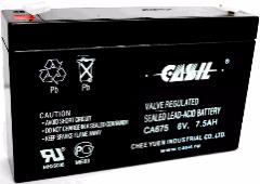 CASIL CA675 6V 7,5Ah