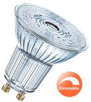LS PPAR16  4.6W/830 GU10  230V  5036  DIM OSRAM