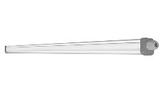 LS  DAMP PROOF SLIMVALUE LED 1500 50W/6500K  IP65