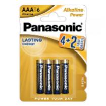 PANASONIC Alkaline LR03 6BP (4+2)