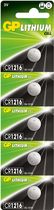 GP Lithium CR1216 5BP