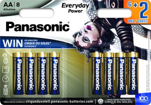 PANASONIC Everyday LR6EPS/8BW (6+2)