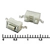 Кнопка тактовая IT-1101NE-S (6x3x4.3)