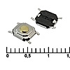 Кнопка тактовая IT-1187U (4x4x1.5)