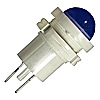 Лампа коммутаторная СКЛ-12Б-2 СИНИЕ 24В (201*г)