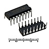 Микросхема интерфейсов ULN2003AN DIP16