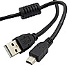 Компьютерный шнур MiniUSB-BM 5p USB-AM 1.8m F