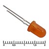 Светодиод 5 mm orange 30 mCd 20