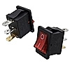 Переключатель KCD1-106 on-off 6A/250V