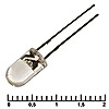 Светодиод 5RWWC 14000mcd 6500K 3,4v 15d