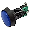 Кнопка GMSI-4B-C no(nc)+nc(no) blue