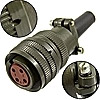 Разъем KP2-16K4P M-1mm (каб.роз.)