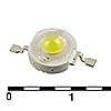 Мощный светодиод 1W 3.4v 100-110LM 6000-6500K