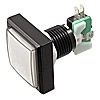 Кнопка GMSI-2B-S no(nc)+nc(no) white 44mm