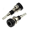 Клемма Z007 2mm panel jack BLACK