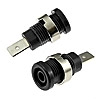 Клемма Z017 4mm BLACK