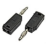 Клемма ZP-027 2mm Stackable Plug BLACK