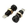 Клемма ZP-032 4mm Socket BLACK