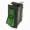 Переключатель ASW-09-102 on-on зеленый
